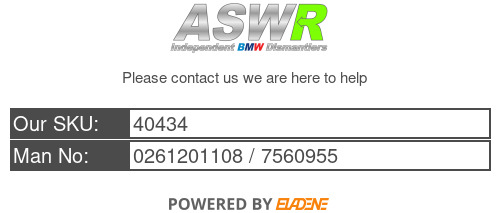 BMW 320si N45 Engine ECU CAS Kit with Key E90 3 SERIES 0261201108 / ...