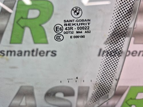BMW Front Door Glass N/S Passenger Left E46 3 SERIES Convertible