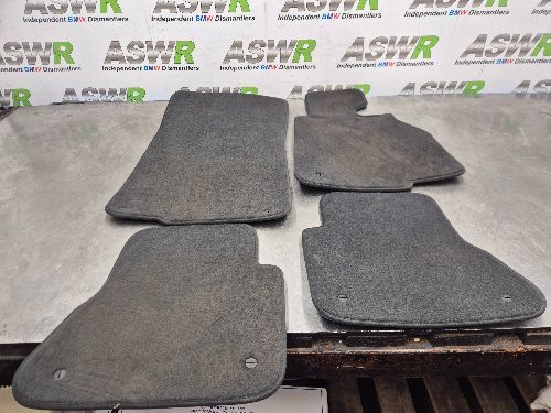 BMW Floor Mats Set Velour Black E46 3 SERIES M3 Convertible