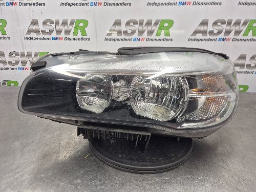 BMW 2 SERIES Headlight Halogen N/S Passenger Left F45 F46