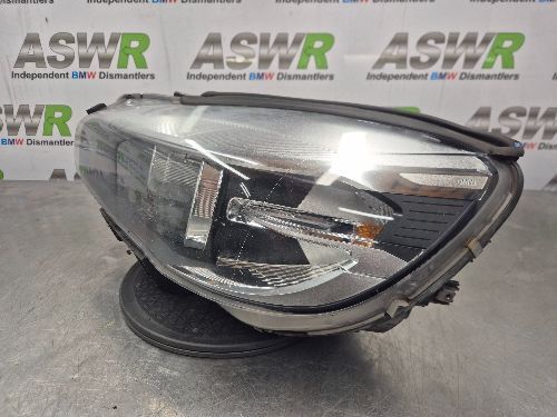BMW 2 SERIES Headlight Halogen N/S Passenger Left F45 F46