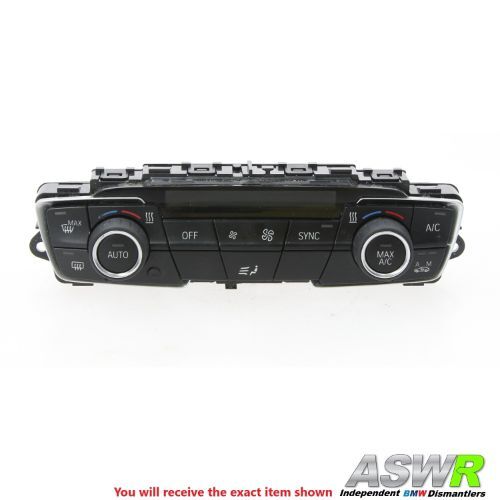 BMW Air Conditioning Heater Panel F52 F45 F46 F48 F39