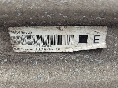 BMW Rear Bumper Reinforcer Bar F46 2 SERIES Gran Tourer