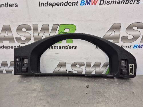 BMW E31 8 SERIES Instrument Cluster Speedo Clock Surround
