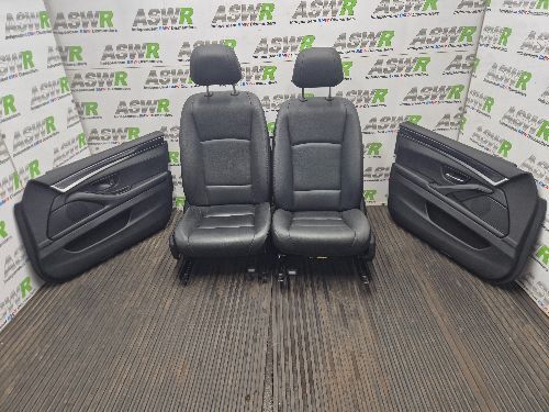 BMW 5 SERIES Interior / Seats Black Leather F10 Saloon