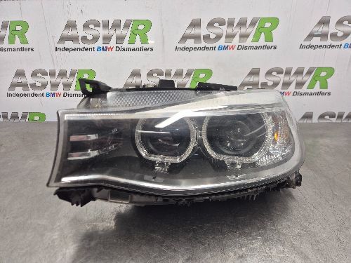 BMW 3 SERIES Headlight Bi-Xenon N/S Passenger Left F34 Gran Turismo