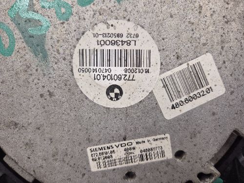 BMW Radiator Cooling Fan 400W Diesel E60 E61 5 SERIES
