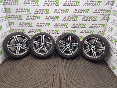 BMW 17" Alloy Wheel Set F20 F21 F22 1 2 SERIES Star Spoke 379