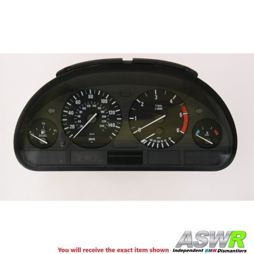 BMW Instrument Cluster Speedo Clocks E39 5 SERIES Diesel Automatic