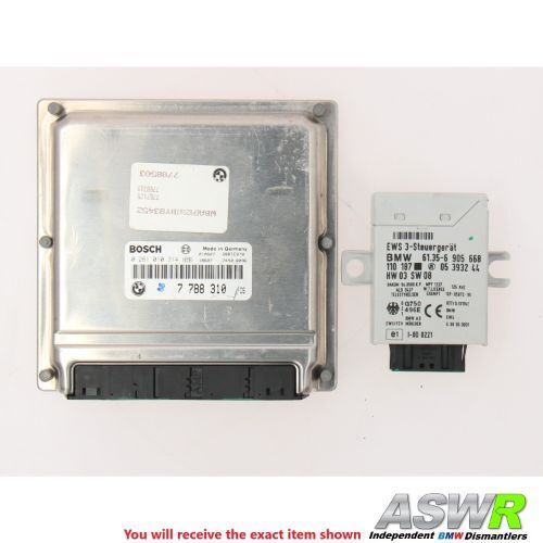 BMW Engine ECU / EWS Kit E39 5 SERIES M57 530D Automatic
