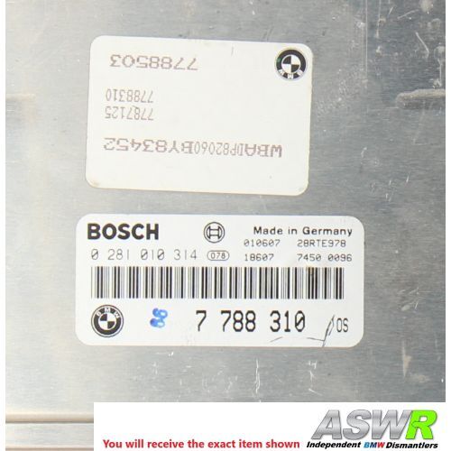 BMW Engine ECU / EWS Kit E39 5 SERIES M57 530D Automatic