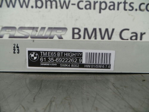 BMW E65 E66 7 SERIES N S F Passenger Side Front Door Control Module