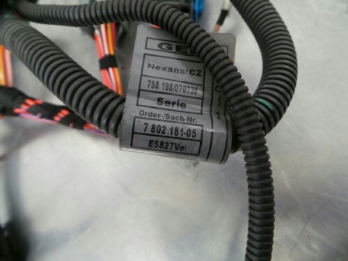 BMW E81 E87 E90 E91 1 3 SERIES N47 Diesel Manual Gearbox Wiring Loom
