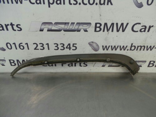 BMW E30 3 SERIES O S R Drivers Side Rear Gutter Drip Moulding