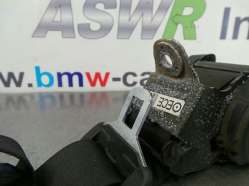 BMW E46 3 SERIES Convertible Right Left Rear Seat Belt