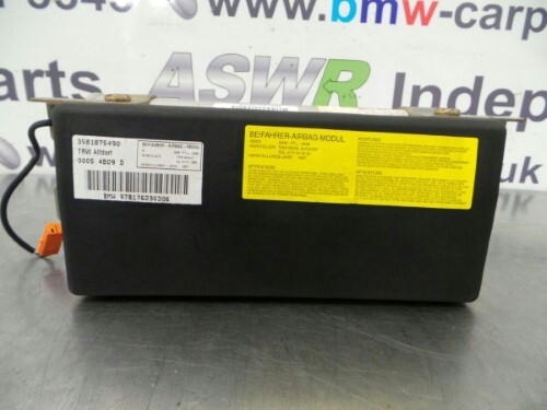 BMW E31 8 SERIES Passenger Side Safety Bag