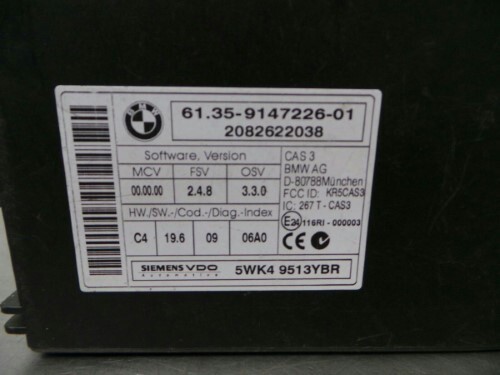 BMW E90 3 SERIES CAS Unit