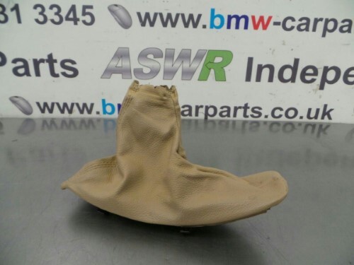 BMW E90 E91 E92 E93 3 SERIES Beige Hand Brake Gaiter