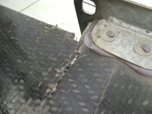 BMW E92 E93 M3 3 SERIES Carbon Fibre Rear Bumper Reinforcement Bar