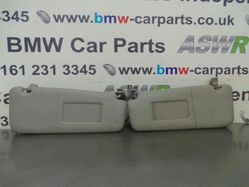 BMW E60 E61 5 SERIES Pair Of Sun Visors