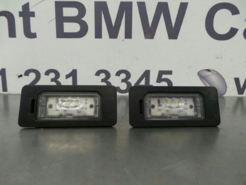 BMW Number Plate Lights LED Pair Various Models