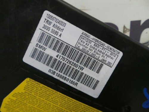 BMW E53 X5 O/S Drivers Side Rear Door Safety Bag