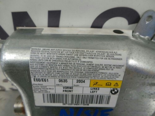 BMW Door Safety Bag E60 E61 5 SERIES Passenger Side Front N/S/F