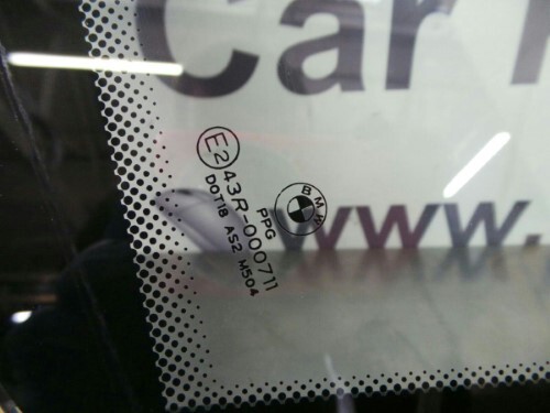 BMW Z3 N S F Passenger Side Front Quarter Glass