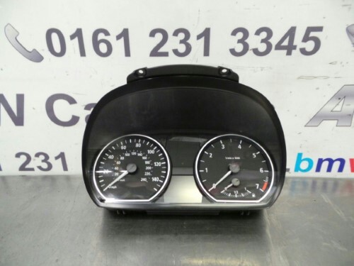 BMW E87 1 SERIES Petrol Manual Speedo Clocks