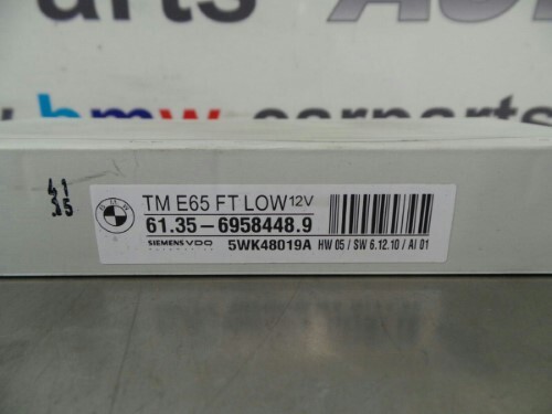 BMW E65 7 SERIES O S F Drivers Side Front Door Module