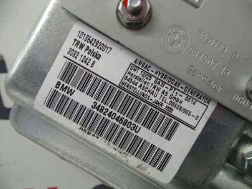 BMW E65 7 SERIES O S F Door Airbag
