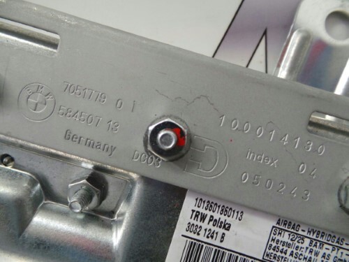 BMW 7 SERIES Door Safety Bag E65 E66 Passenger Side Front N/S/F