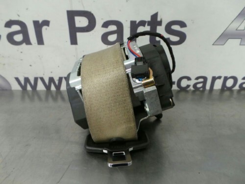 BMW E65 E66 7 SERIES Beige O S F Drivers Side Front Seat Belt