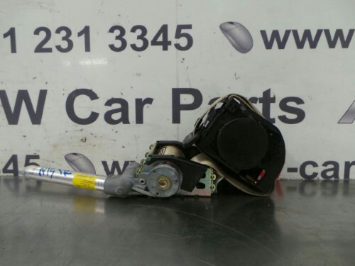 BMW E65 E66 7 SERIES Beige N S R Passenger Side Rear Seat Belt