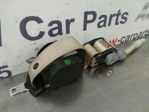 BMW E65 E66 7 SERIES Beige O S R Drivers Side Rear Seat Belt
