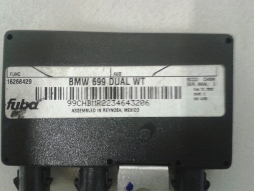BMW E46 E65 E66 3 7 SERIES Antenna Trap Circuit