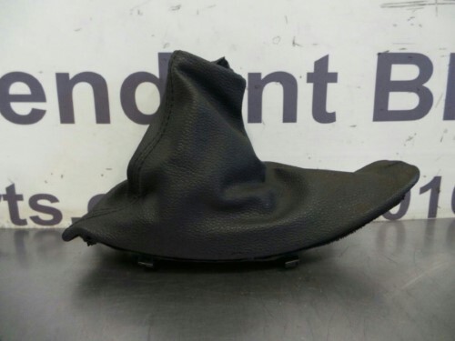 BMW 3 SERIES E90 E91 M Sport Black Leather Hand Brake Gaiter