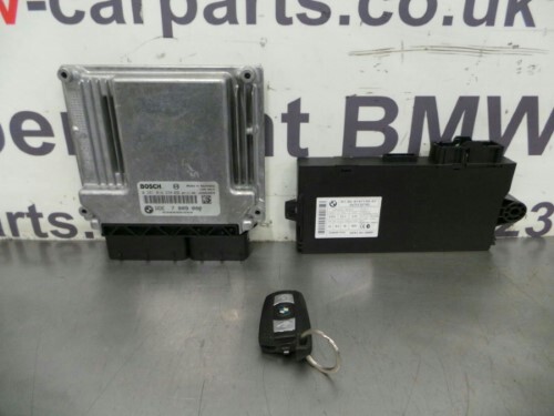 BMW 520D Engine ECU CAS Kit E60 E61 LCI 5 SERIES N47 MANUAL