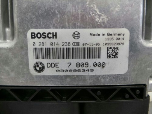 BMW 520D Engine ECU CAS Kit E60 E61 LCI 5 SERIES N47 MANUAL