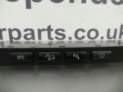 BMW E83 X3 PDC DTC Tyre Pressure Control Switch Assembly