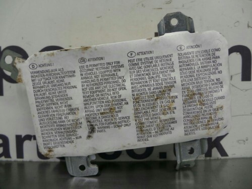 BMW E83 X3 LCI N/S Passenger Side Rear Door Safety Bag