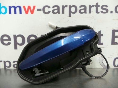 BMW E83 X3 O S R Drivers Side Rear Door Handle & Carrier