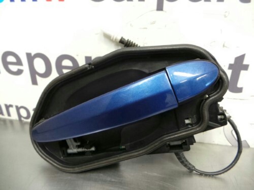 BMW E83 X3 O S R Drivers Side Rear Door Handle & Carrier