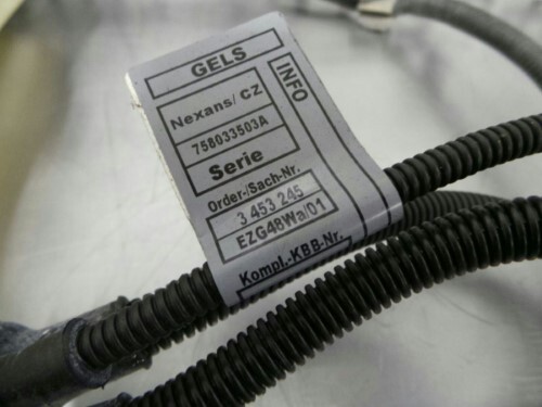 BMW E83 X3 LCI N47 Diesel Manual Gearbox Wiring Loom