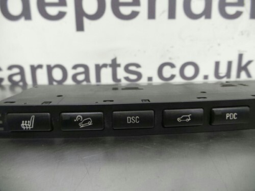 BMW E53 X5 PDC DSC Seat Heater Switch Unit Control Panel