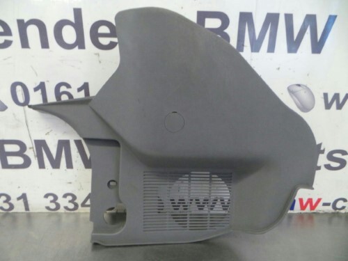 BMW E31 8 SERIES Footwell Speaker Trim Grey O/S Drivers Side