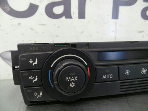 BMW E87 E90 1 3 SERIES Air Conditioning Control Unit