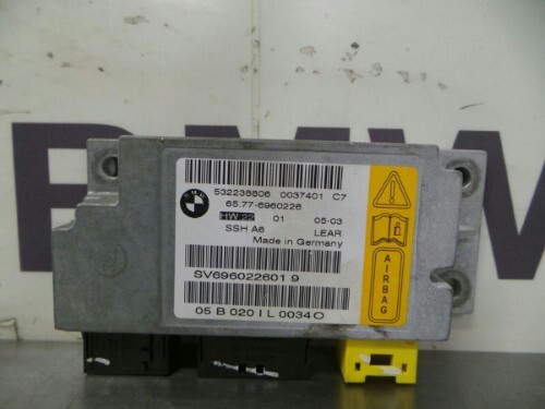 BMW E65 E66 7 SERIES Rear Airbag Control Module ECU