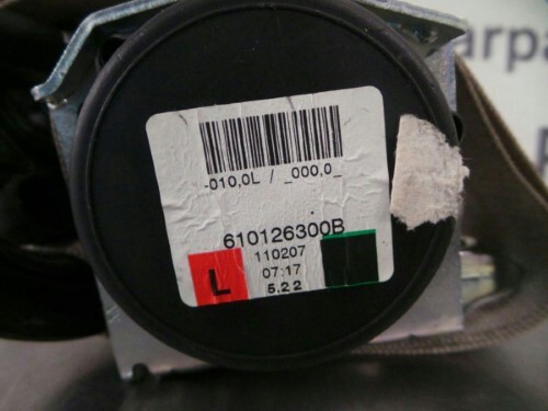 BMW Front Seat Belt Oyster N/S Passenger Side F10 F01 F02 5 7 SERIES