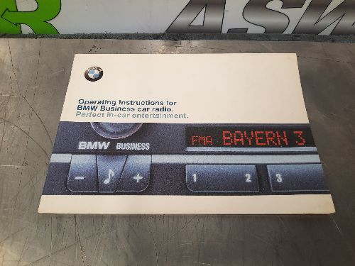 BMW E46 3 Series Owners Handbook Wallet